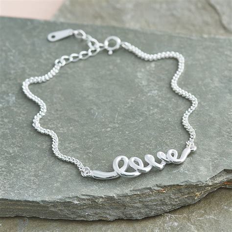 love silver bracelet